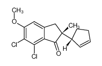 2-cyclopent-4'-enyl-6,7-dichloro-5-methoxy-2-methyl-1-indanone CAS:97522-89-9 manufacturer & supplier