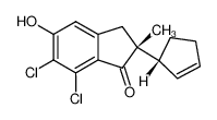 2-cyclopent-4'-enyl-6,7-dichloro-5-hydroxy-2-methyl-1-indanone CAS:97522-97-9 manufacturer & supplier