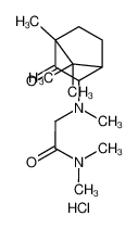 N,N-dimethyl-2-[methyl-(4,7,7-trimethyl-3-oxo-2-bicyclo[2.2.1]heptanyl)amino]acetamide,hydrochloride CAS:97524-99-7 manufacturer & supplier