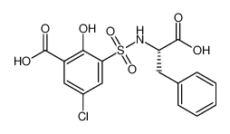 (S)-3-(N-(1-carboxy-2-phenylethyl)sulfamoyl)-5-chloro-2-hydroxybenzoic acid CAS:97529-78-7 manufacturer & supplier