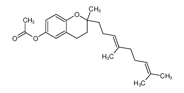 Acetic acid 2-((E)-4,8-dimethyl-nona-3,7-dienyl)-2-methyl-chroman-6-yl ester CAS:97530-77-3 manufacturer & supplier