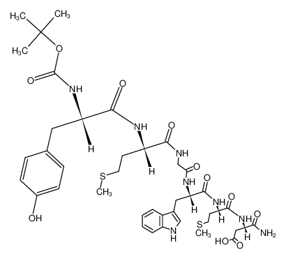 Boc-Tyr-Met-Gly-Trp-Met-Asp-NH2 CAS:97533-39-6 manufacturer & supplier