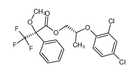 (R)-3,3,3-Trifluoro-2-methoxy-2-phenyl-propionic acid (R)-2-(2,4-dichloro-phenoxy)-propyl ester CAS:97534-49-1 manufacturer & supplier