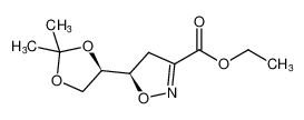 ethyl (R)-5-((R)-2,2-dimethyl-1,3-dioxolan-4-yl)-4,5-dihydroisoxazole-3-carboxylate CAS:97550-69-1 manufacturer & supplier