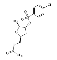 5-O-acetyl-2-O-((4-chlorophenyl)sulfonyl)-3-deoxy-β-D-erythro-pentfuranose CAS:97551-62-7 manufacturer & supplier