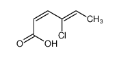 4-chlorohexa-2,4-dienoic acid CAS:97552-61-9 manufacturer & supplier