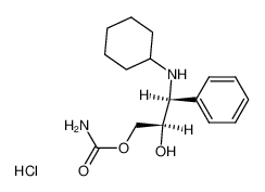 (erythro-3-Cyclohexylamino-2-hydroxy-3-phenyl-propyl)-carbamat-hydrochlorid CAS:97555-42-5 manufacturer & supplier