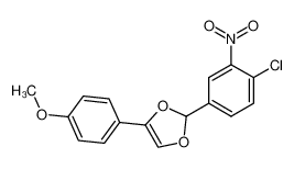 2-(4-chloro-3-nitro-phenyl)-4-(4-methoxy-phenyl)-[1,3]dioxole CAS:97556-30-4 manufacturer & supplier