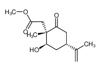 methyl 2-((1S,2R,4R)-2-hydroxy-1-methyl-6-oxo-4-(prop-1-en-2-yl)cyclohexyl)acetate CAS:97570-24-6 manufacturer & supplier