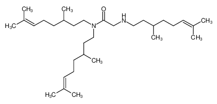 N,N-bis(3,7-dimethyloct-6-en-1-yl)-2-((3,7-dimethyloct-6-en-1-yl)amino)acetamide CAS:97573-97-2 manufacturer & supplier