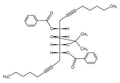 (1R,1'R)-((4R,5R)-2,2-dimethyl-1,3-dioxolane-4,5-diyl)bis(non-3-yne-1,1-diyl) dibenzoate CAS:97579-27-6 manufacturer & supplier