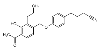 4-[4-(4-Acetyl-3-hydroxy-2-propyl-benzyloxy)-phenyl]-butyronitrile CAS:97581-96-9 manufacturer & supplier