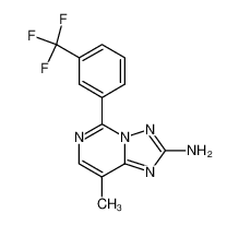 8-Methyl-5-(3-trifluoromethyl-phenyl)-[1,2,4]triazolo[1,5-c]pyrimidin-2-ylamine CAS:97582-72-4 manufacturer & supplier