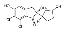 6,7-dichloro-5-hydroxy-2-(trans-4'-hydroxycyclopentyl)-2-methyl-1-indanone CAS:97589-64-5 manufacturer & supplier