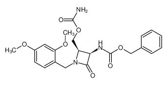 benzyl ((2R,3R)-2-((carbamoyloxy)methyl)-1-(2,4-dimethoxybenzyl)-4-oxoazetidin-3-yl)carbamate CAS:97591-39-4 manufacturer & supplier