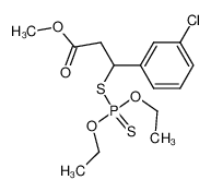 3-(3-Chloro-phenyl)-3-(diethoxy-thiophosphorylsulfanyl)-propionic acid methyl ester CAS:97593-97-0 manufacturer & supplier