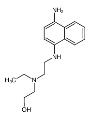 N-(2-(Aethyl-(2-hydroxy-aethyl)-amino)-aethyl)-1.4-naphthalin-diamin CAS:97595-68-1 manufacturer & supplier