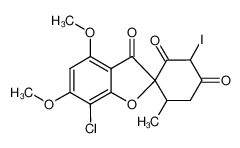 7-Chlor-3'-jod-4,6-dimethoxy-6'-methyl-grisantrion-(3,2',4') CAS:97598-32-8 manufacturer & supplier