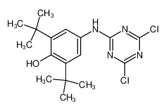 2,6-di-tert-butyl-4-(4,6-dichloro-[1,3,5]triazin-2-ylamino)-phenol CAS:976-09-0 manufacturer & supplier