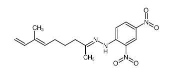 7-Methyl-nona-6,8-dien-2-on-(2,4-dinitro-phenylhydrazon) CAS:976-26-1 manufacturer & supplier