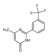 6-Methyl-2-(3-trifluoromethyl-phenyl)-3H-pyrimidin-4-one CAS:97604-08-5 manufacturer & supplier