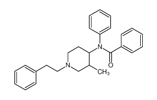 N-(3-methyl-1-phenethylpiperidin-4-yl)-N-phenylbenzamide CAS:97605-15-7 manufacturer & supplier