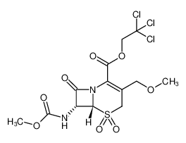 2,2,2-trichloroethyl (6R,7R)-7-((methoxycarbonyl)amino)-3-(methoxymethyl)-8-oxo-5-thia-1-azabicyclo[4.2.0]oct-2-ene-2-carboxylate 5,5-dioxide CAS:97609-96-6 manufacturer & supplier