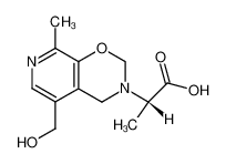 (S)-2-(5-hydroxymethyl-8-methyl-3,4-dihydro(4,3-e)-1,3-oxazin-3-yl)propanoic acid CAS:97611-92-2 manufacturer & supplier