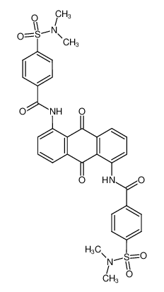 N,N'-(9,10-dioxo-9,10-dihydroanthracene-1,5-diyl)bis(4-(N,N-dimethylsulfamoyl)benzamide) CAS:97615-17-3 manufacturer & supplier