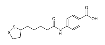 Benzoic acid, 4-[[5-(1,2-dithiolan-3-yl)-1-oxopentyl]amino]- CAS:97619-02-8 manufacturer & supplier