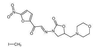 iodomethane,5-(morpholin-4-ylmethyl)-3-[(E)-[2-(5-nitrofuran-2-yl)-2-oxoethylidene]amino]-1,3-oxazolidin-2-one CAS:97619-17-5 manufacturer & supplier