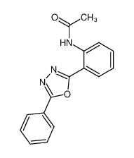 2-(2-Acetylaminophenyl)-5-phenyl-1,3,4-oxadiazole CAS:97625-16-6 manufacturer & supplier