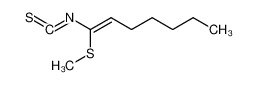 isothiocyanato-1 methyl-thio-1 heptene-1 CAS:97632-56-9 manufacturer & supplier