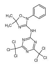 (4,6-bis-trichloromethyl-[1,3,5]triazin-2-yl)-(5,5-dimethyl-2-phenyl-2,5-dihydro-[1,2,4]oxadiazol-3-yl)-amine CAS:97637-90-6 manufacturer & supplier