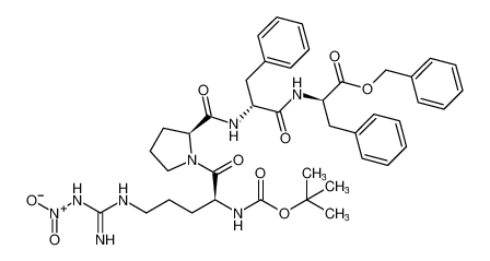 benzyl N2-(tert-butoxycarbonyl)-N-nitro-L-arginyl-L-prolyl-D-phenylalanyl-D-phenylalaninate CAS:97642-31-4 manufacturer & supplier