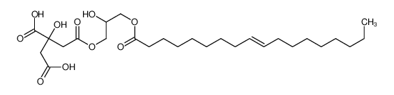 2-hydroxy-2-[2-[2-hydroxy-3-[(E)-octadec-9-enoyl]oxypropoxy]-2-oxoethyl]butanedioic acid CAS:97645-27-7 manufacturer & supplier