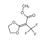 2-(α-carbomethoxy-β,β,β-trifluoroethylidene)-1,3-dioxolane CAS:97651-63-3 manufacturer & supplier