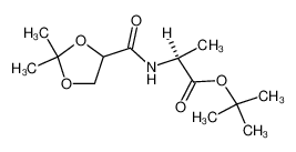 N-(O-Isopropyliden-D-glyceroyl)-L-alanin-tert-butylester CAS:97652-47-6 manufacturer & supplier