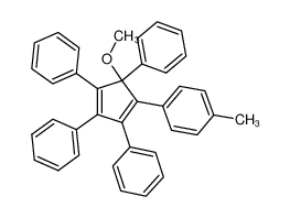 methyl-(1,2,3,4-tetraphenyl-5-p-tolyl-cyclopenta-2,4-dienyl)-ether CAS:97658-98-5 manufacturer & supplier