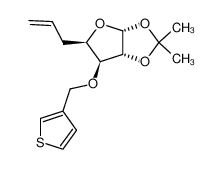 1,2-O-isopropylidene-3-O-(thien-3-yl)methyl-5-deoxy-5-C-ethenyl-alpha-D-xylofuranose CAS:97670-38-7 manufacturer & supplier