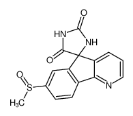 7'-(methylsulfinyl)spiro[imidazolidine-4,5'-indeno[1,2-b]pyridine]-2,5-dione CAS:97677-00-4 manufacturer & supplier