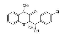 (R)-2-((R)-(4-chlorophenyl)(hydroxy)methyl)-2,4-dimethyl-2H-benzo[b][1,4]thiazin-3(4H)-one CAS:97678-18-7 manufacturer & supplier