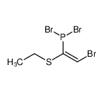 (E)-dibromo(2-bromo-1-(ethylthio)vinyl)phosphane CAS:97680-35-8 manufacturer & supplier