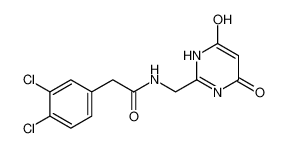 2-(3,4-dichlorophenyl)-N-((6-hydroxy-4-oxo-1,4-dihydropyrimidin-2-yl)methyl)acetamide CAS:97681-67-9 manufacturer & supplier