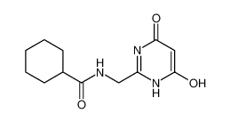 N-((6-hydroxy-4-oxo-1,4-dihydropyrimidin-2-yl)methyl)cyclohexanecarboxamide CAS:97681-69-1 manufacturer & supplier