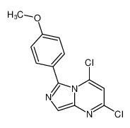 Imidazo[1,5-a]pyrimidine, 2,4-dichloro-6-(4-methoxyphenyl)- CAS:97681-95-3 manufacturer & supplier