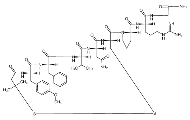 (1-deaminopenicillamine,2-O-methyltyrosine-,4-valine)arginine-vasopressin CAS:97690-59-0 manufacturer & supplier