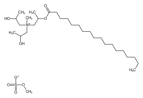 bis(2-hydroxypropyl)-methyl-(2-octadecanoyloxypropyl)azanium,methyl sulfate CAS:97692-52-9 manufacturer & supplier