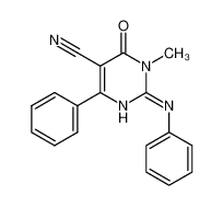 3-Methyl-4-oxo-6-phenyl-2-[(Z)-phenylimino]-1,2,3,4-tetrahydro-pyrimidine-5-carbonitrile CAS:97693-24-8 manufacturer & supplier