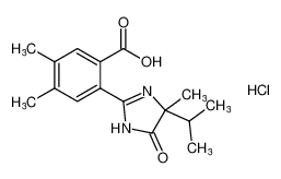 2-(4-isopropyl-4-methyl-5-oxo-4,5-dihydro-1H-imidazol-2-yl)-4,5-dimethylbenzoic acid hydrochloride CAS:97698-81-2 manufacturer & supplier